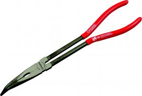 Flachrundzange, extralang, 35° gebogen 280 mm